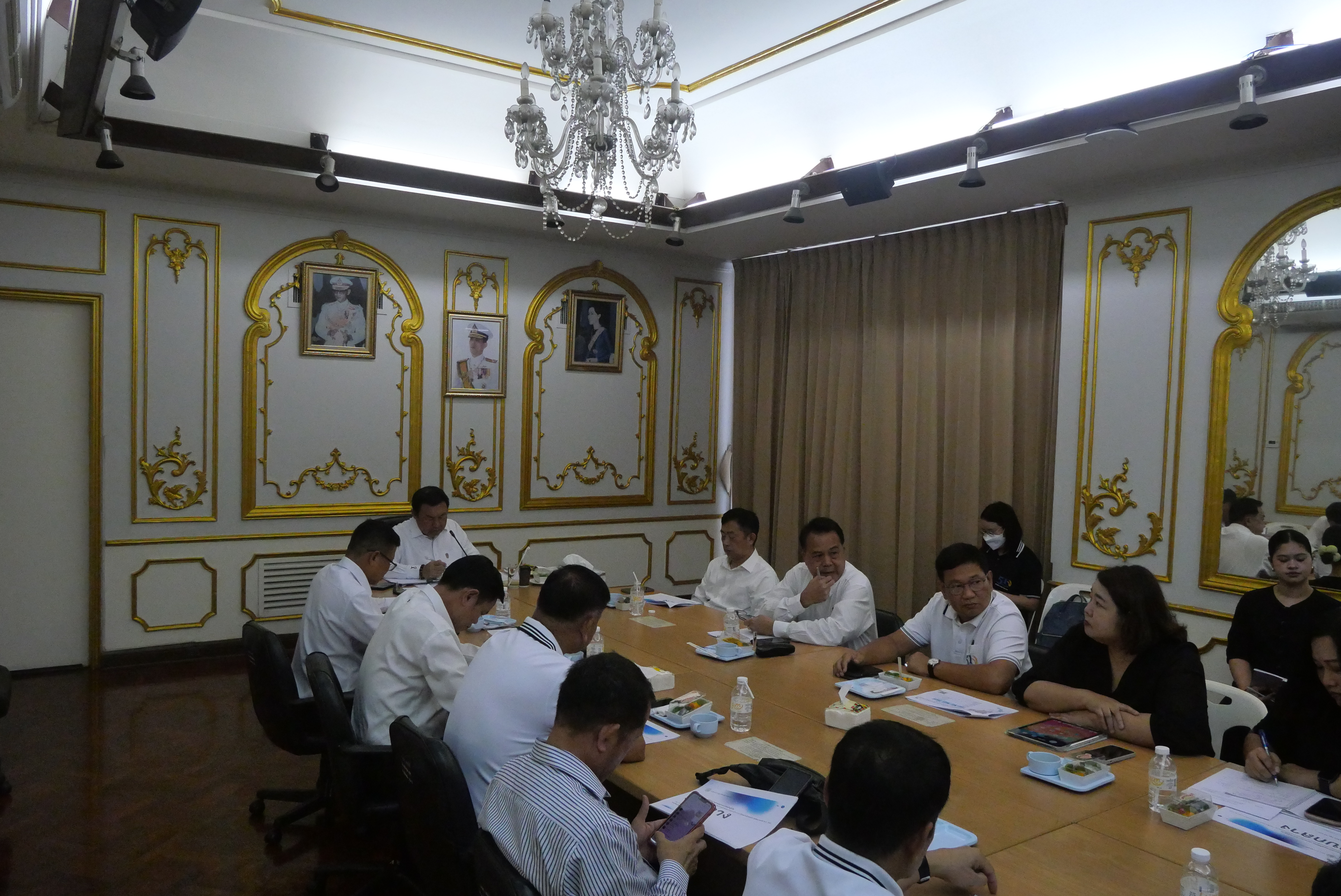 title - ส.ป.ก. ประชุม Morning Talk คณะผู้บริหาร